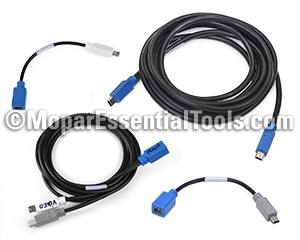 9977-6-12, Adapters, HSD-LVDS USB Cable, (Straight) - (1-1, 2-2, 4-4, 5-5) Mopar Essential Tools and Service Equipment